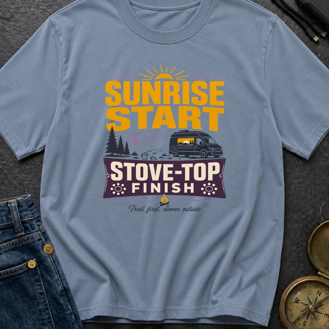 Sunrise To Stove Top - T-Shirt