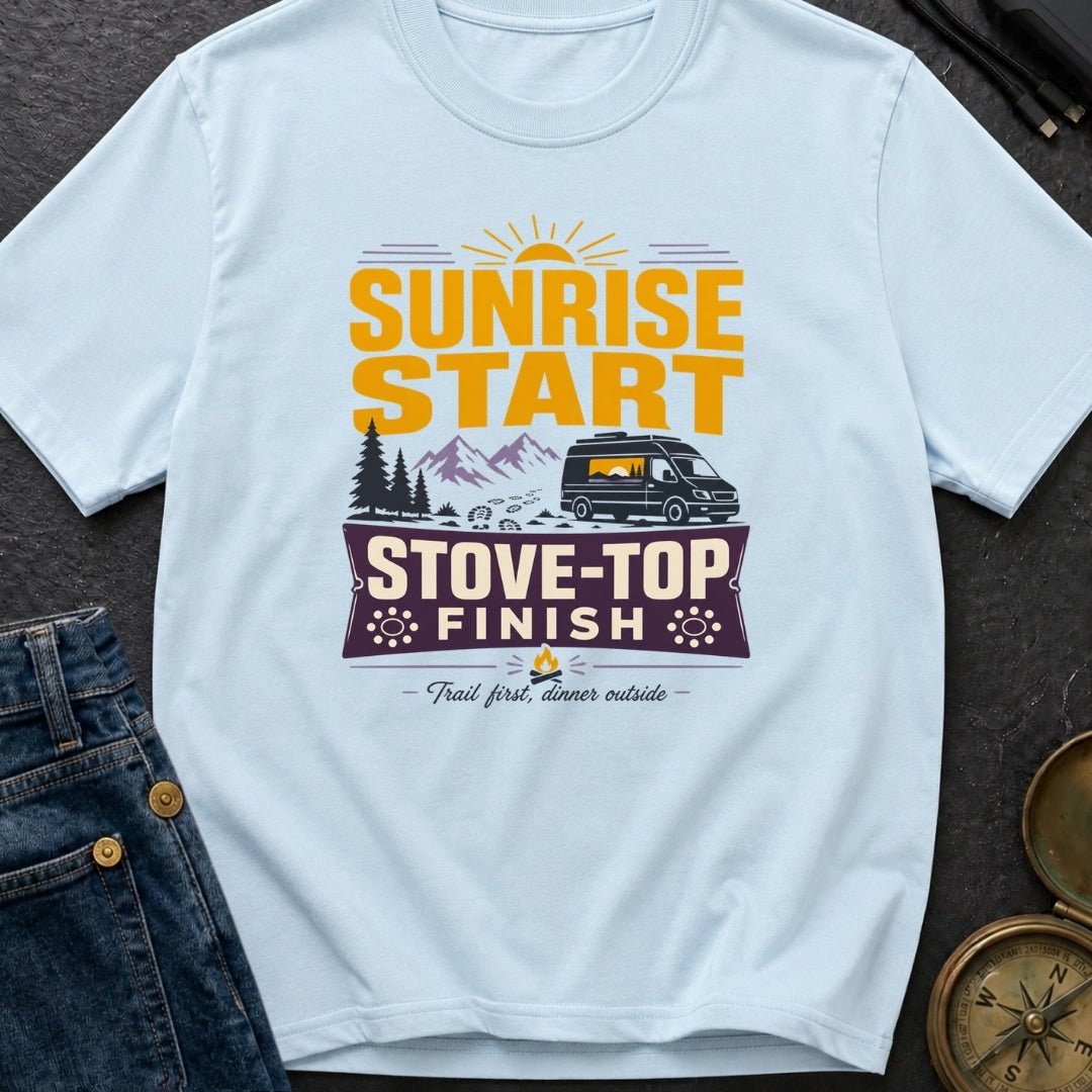Sunrise To Stove Top - T-Shirt