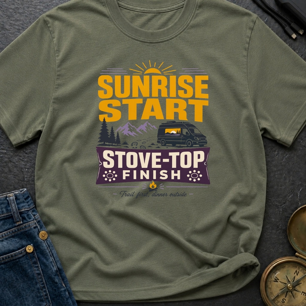 Sunrise To Stove Top - T-Shirt