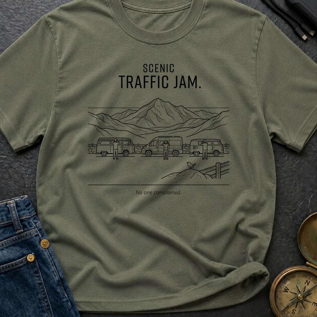 Gridlock With A View - T-Shirt