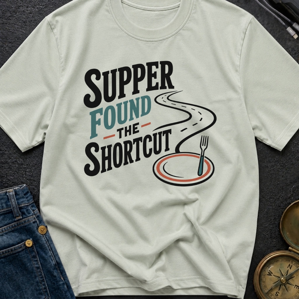 Supper Found The Shortcut - T-Shirt