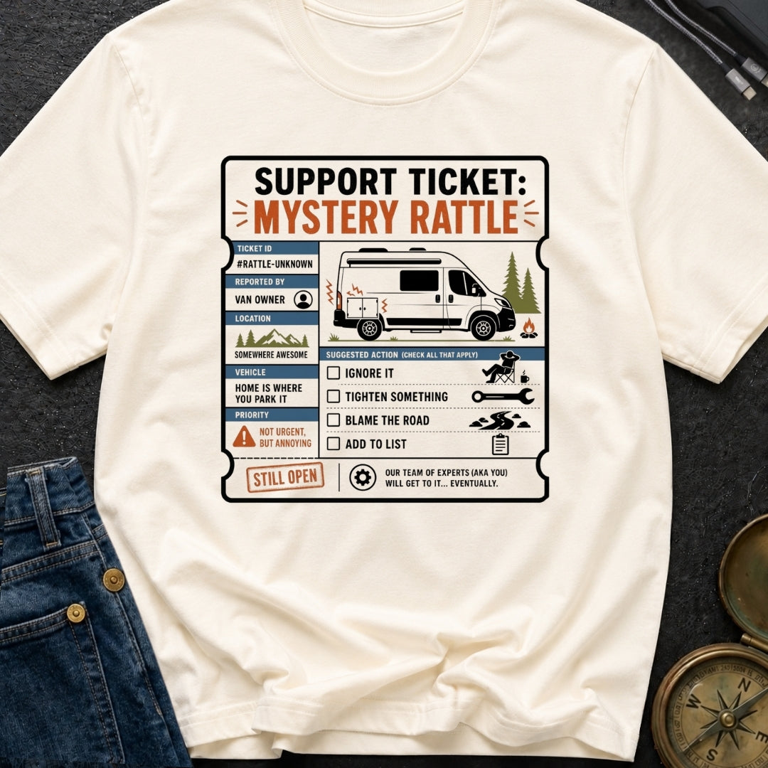 Mystery Rattle Support - T-Shirt