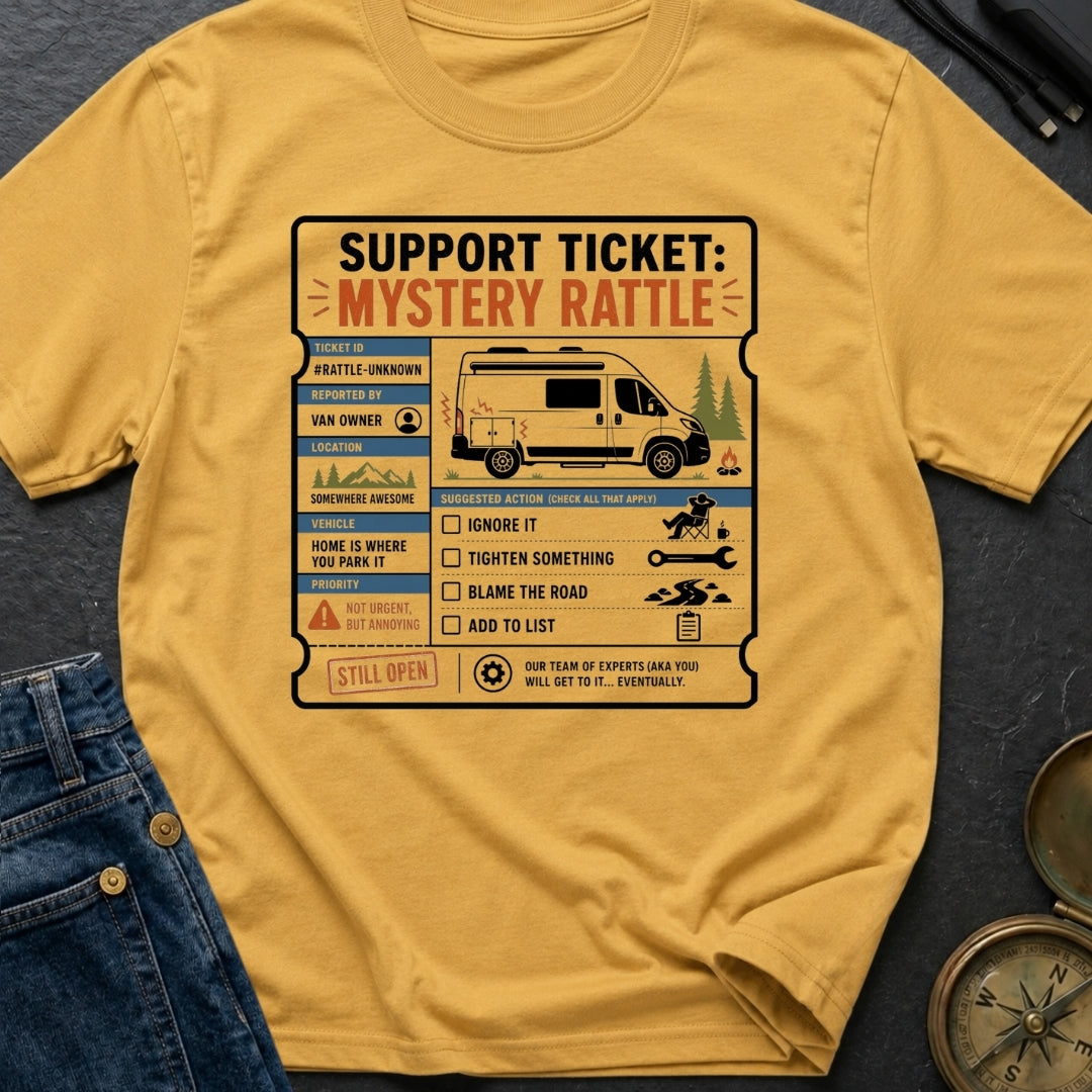 Mystery Rattle Support - T-Shirt