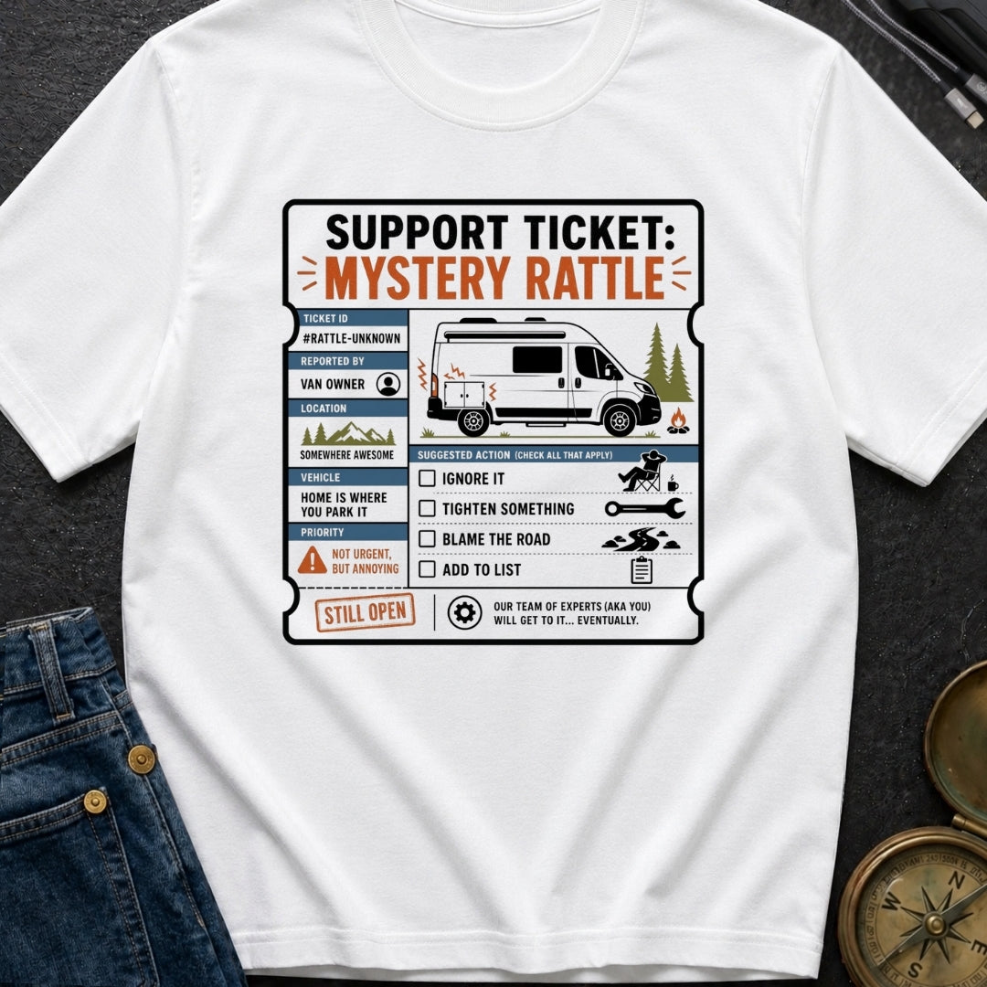 Mystery Rattle Support - T-Shirt