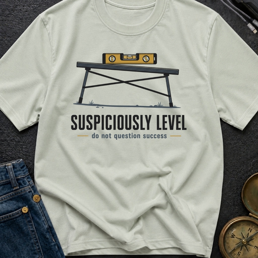 Suspiciously Level - T-Shirt