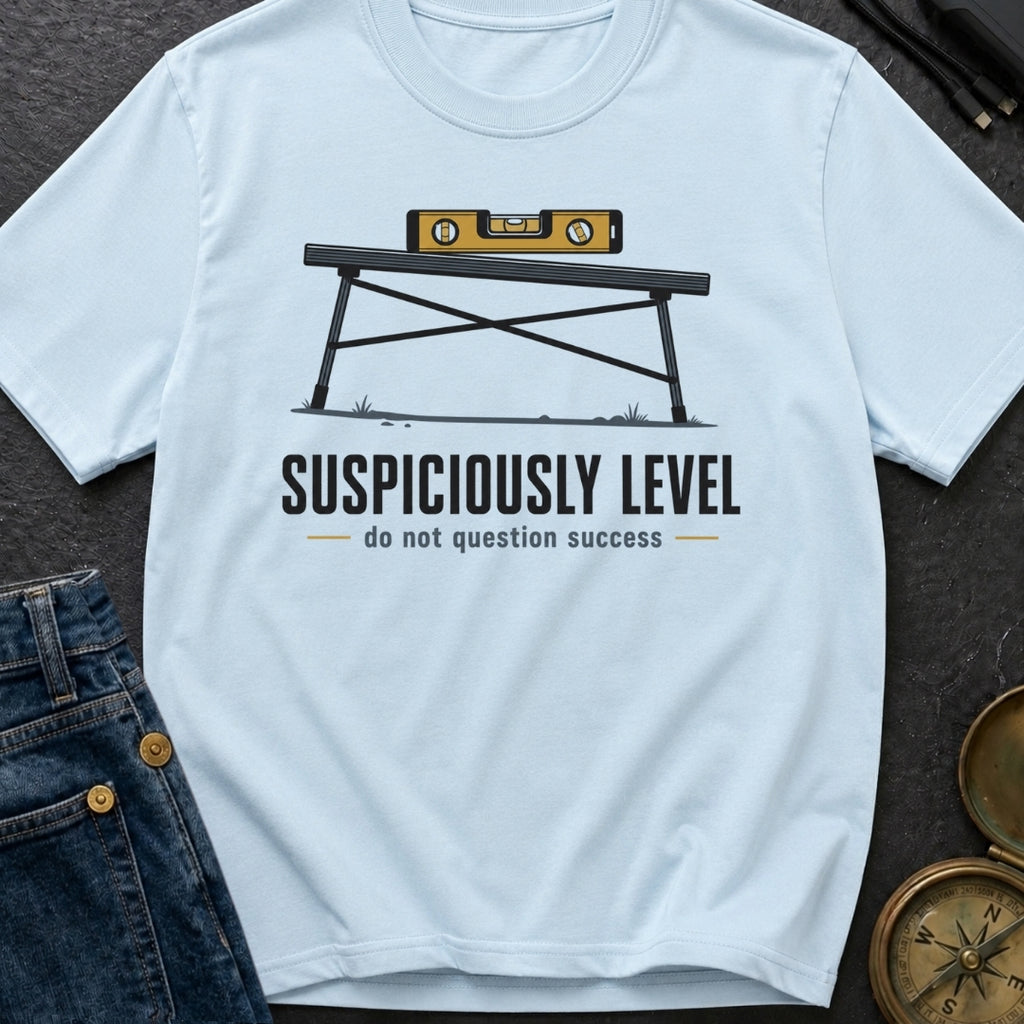 Suspiciously Level - T-Shirt