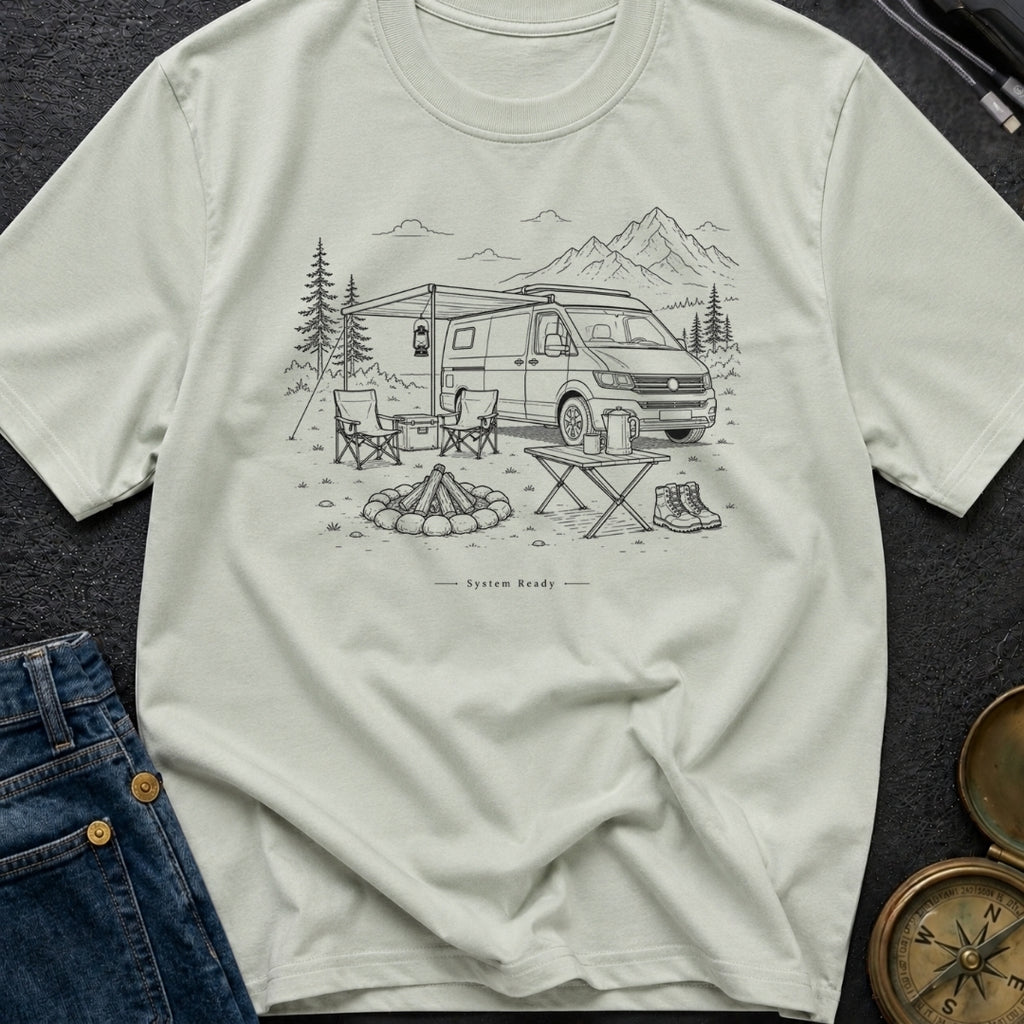 Vanlife HQ Setup - T-Shirt