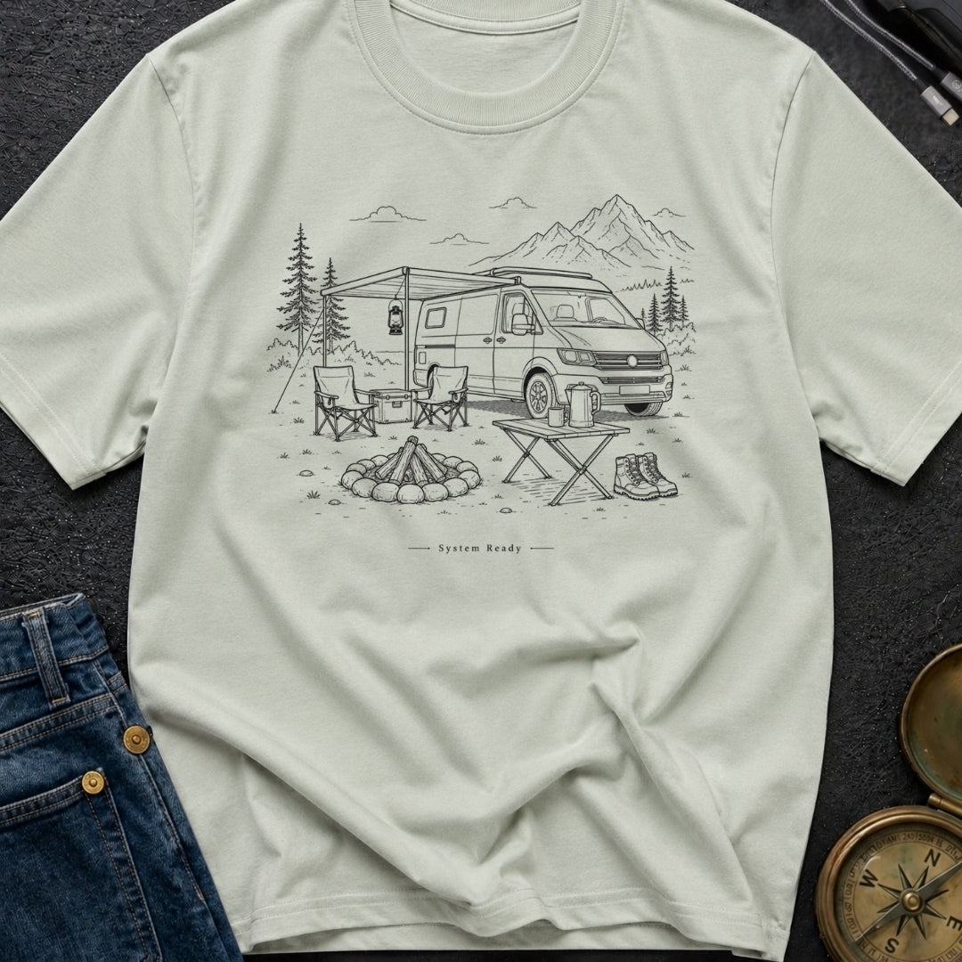 Vanlife HQ Setup - T-Shirt