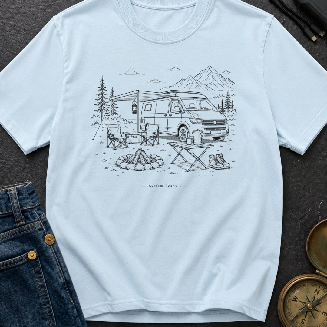 Vanlife HQ Setup - T-Shirt