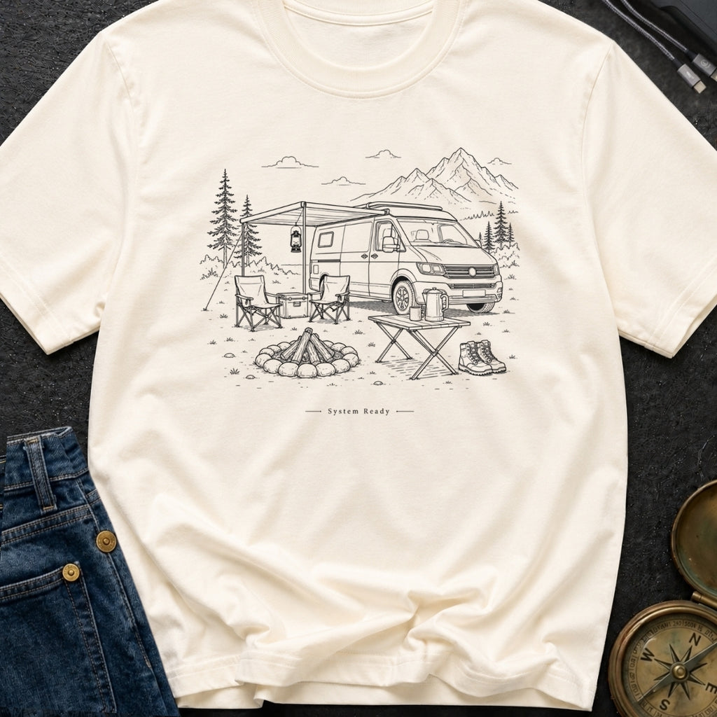 Vanlife HQ Setup - T-Shirt