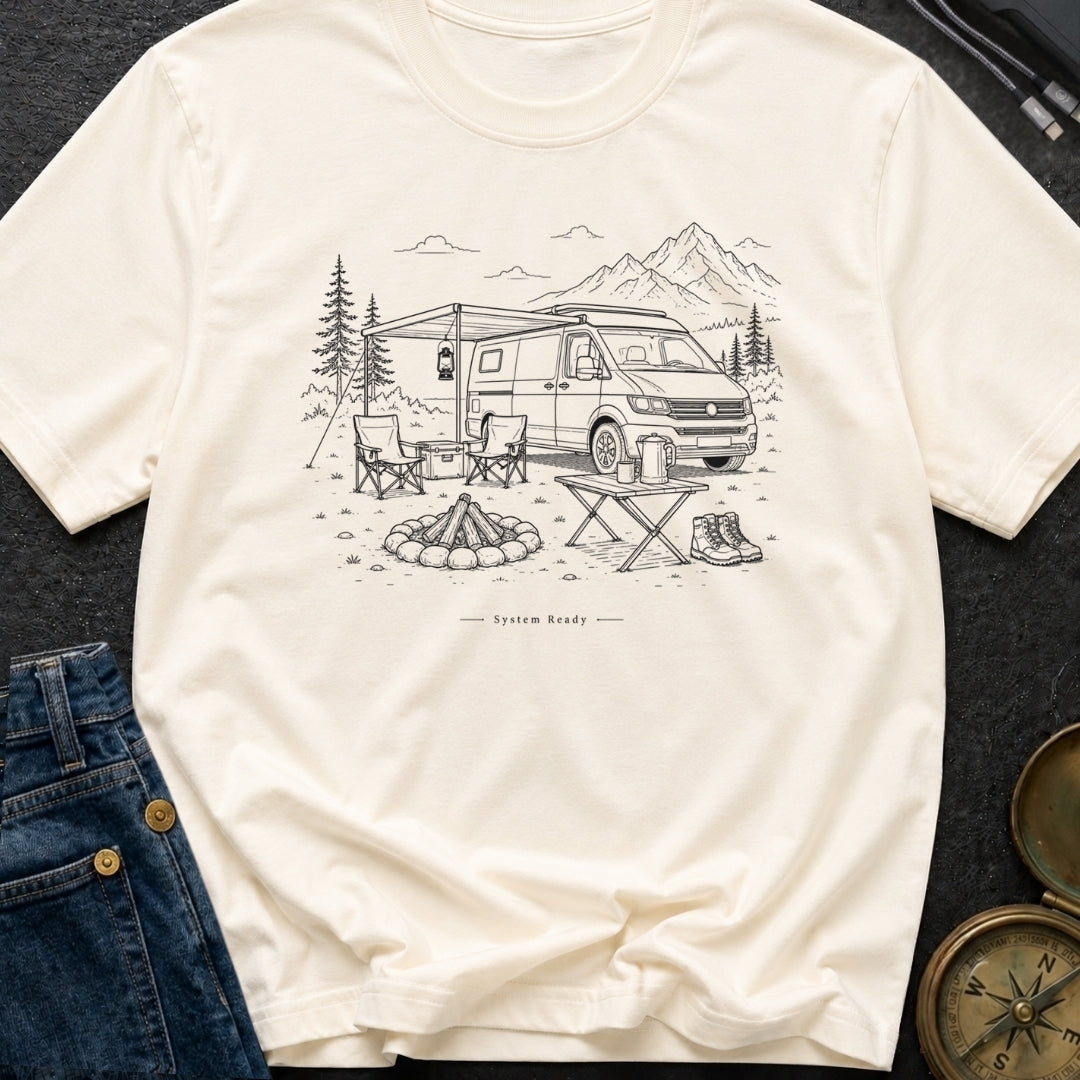 Vanlife HQ Setup - T-Shirt