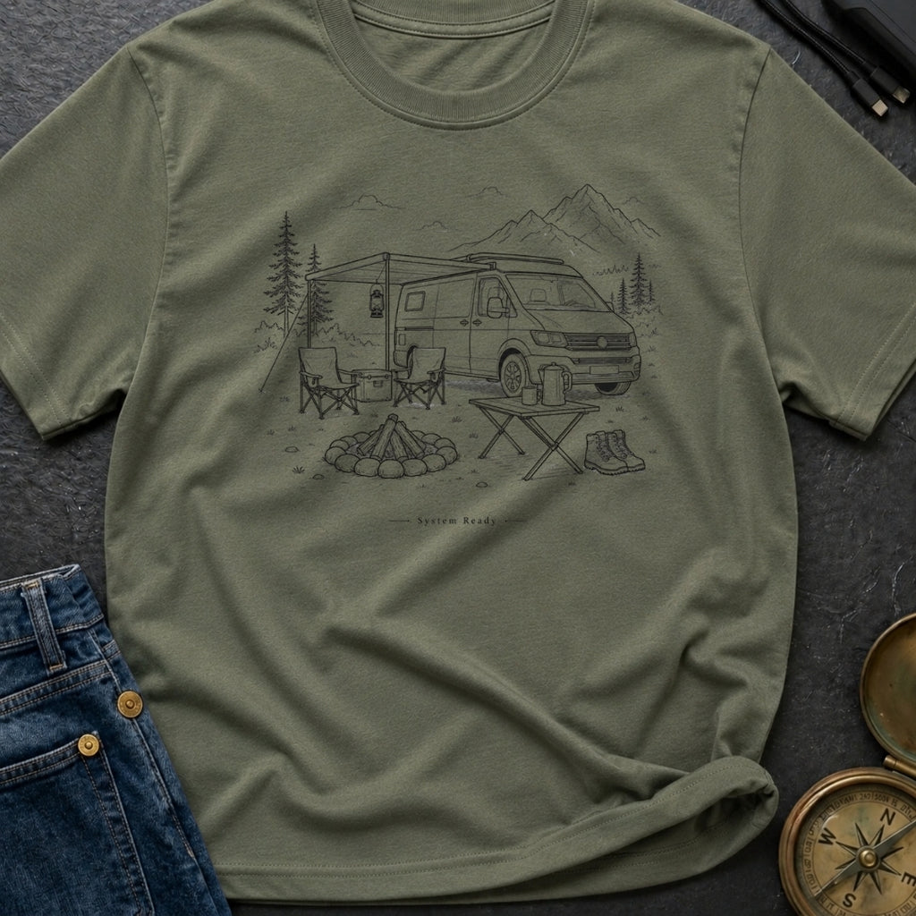Vanlife HQ Setup - T-Shirt