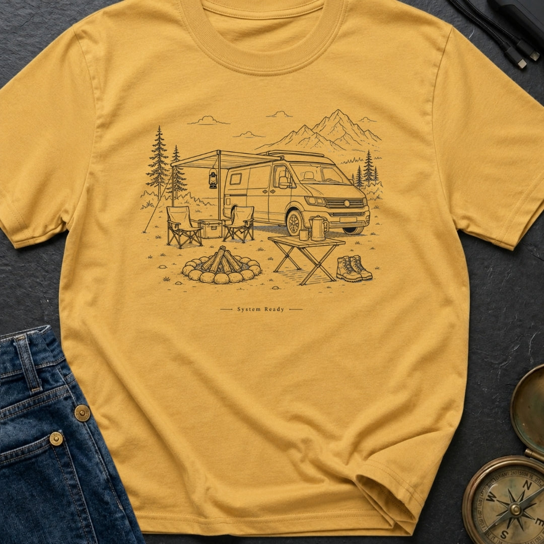 Vanlife HQ Setup - T-Shirt