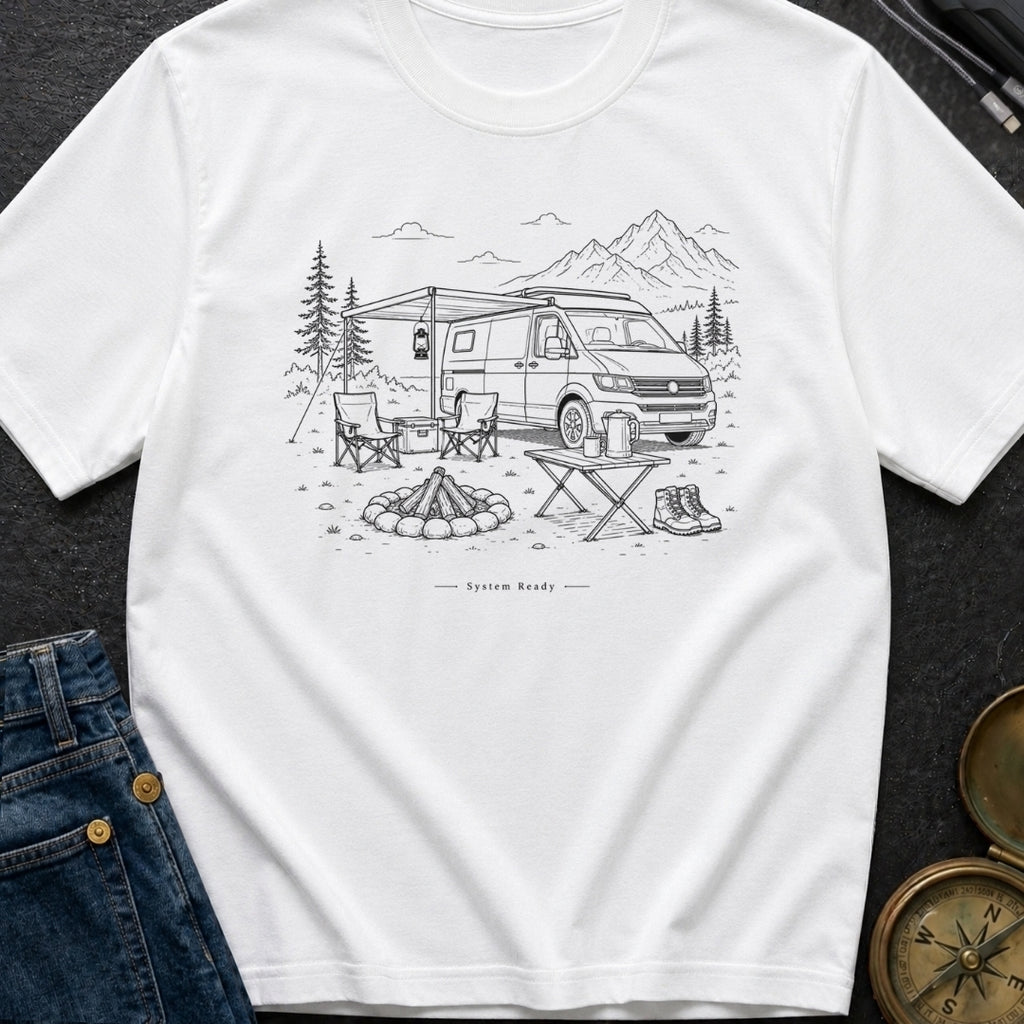 Vanlife HQ Setup - T-Shirt