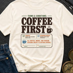 Caffeine Clause Priority - T-Shirt