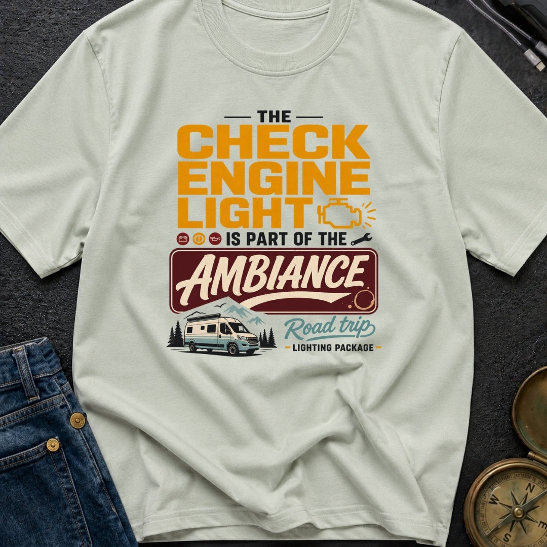 Check Engine Light Ambiance - T-Shirt