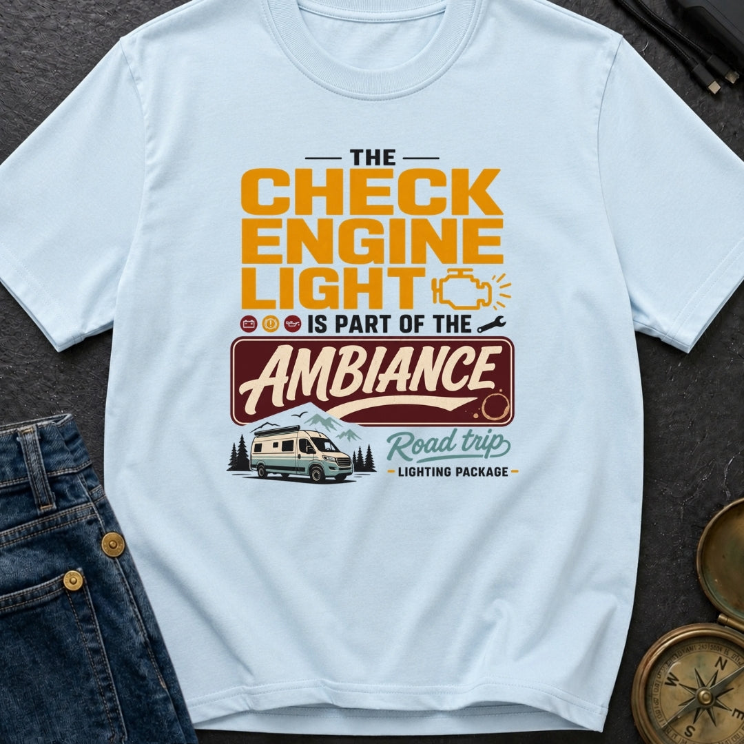 Check Engine Light Ambiance - T-Shirt