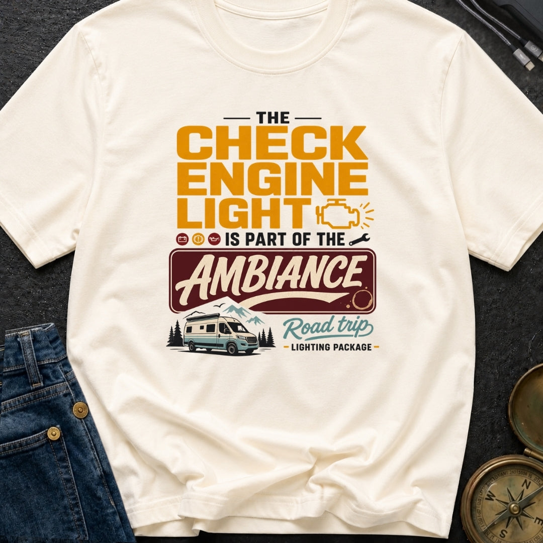 Check Engine Light Ambiance - T-Shirt