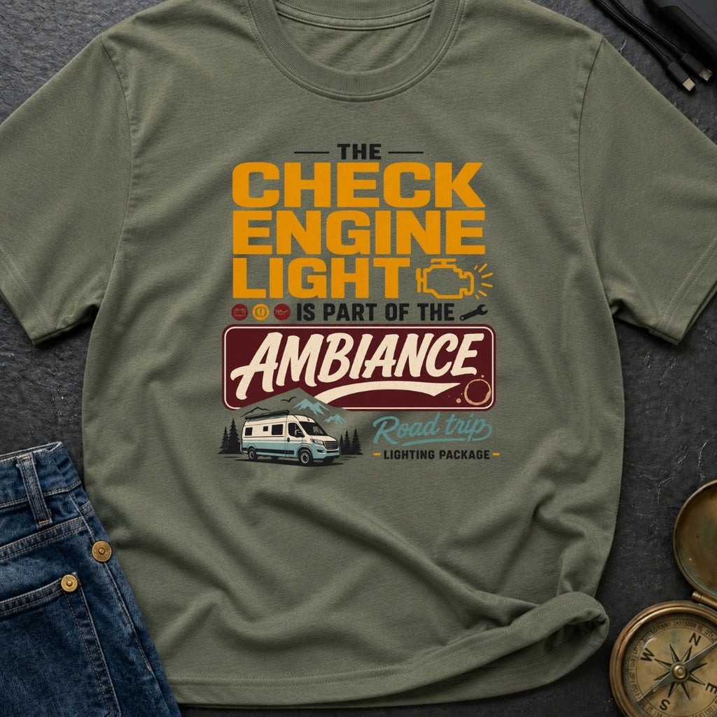 Check Engine Light Ambiance - T-Shirt