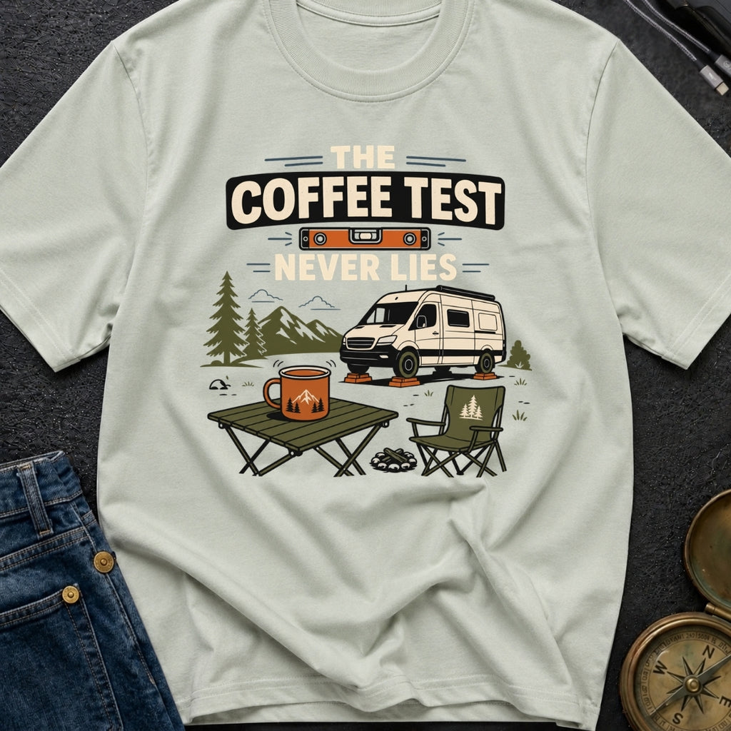 The Coffee Never Lies - T-Shirt