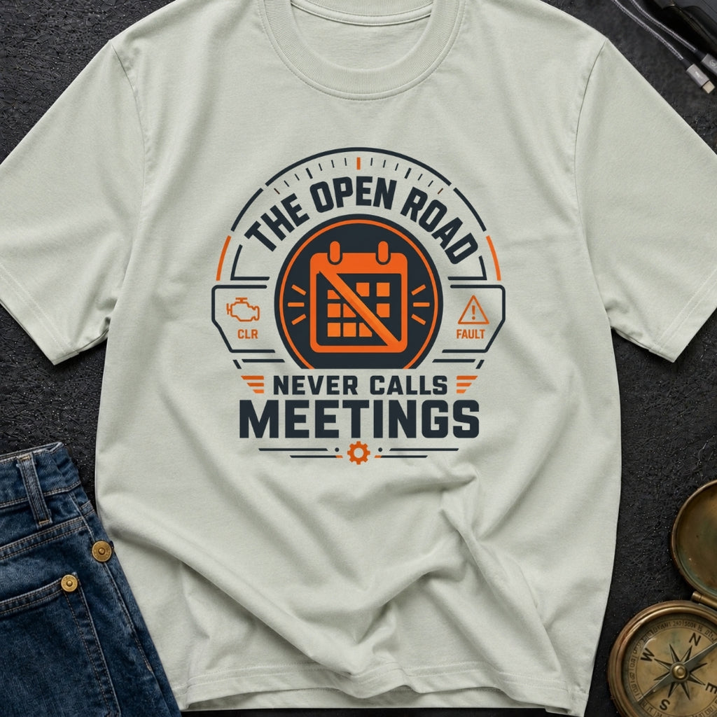 Zero Meetings Ahead - T-Shirt