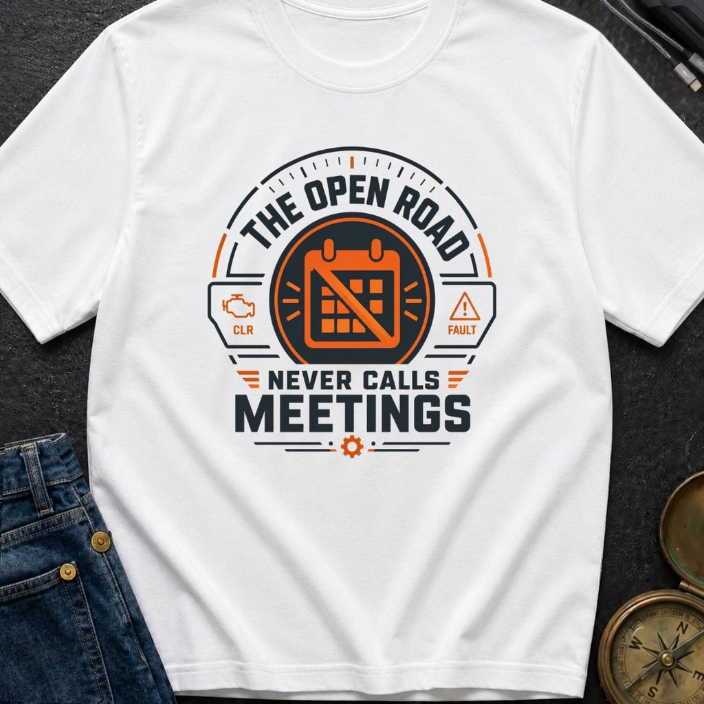 Zero Meetings Ahead - T-Shirt