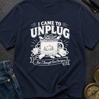 Unplugged But Wired - T-Shirt