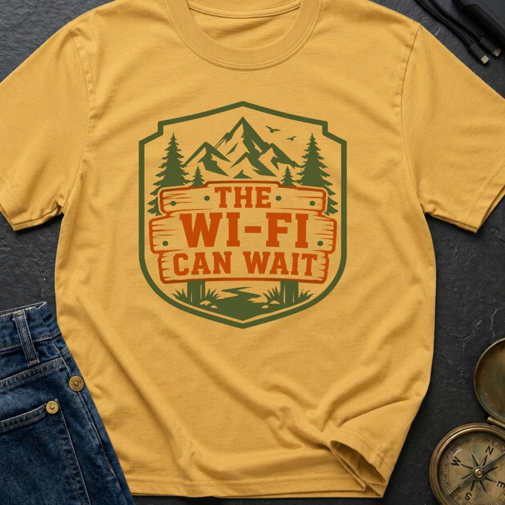 Mountains Over Modems - T-Shirt