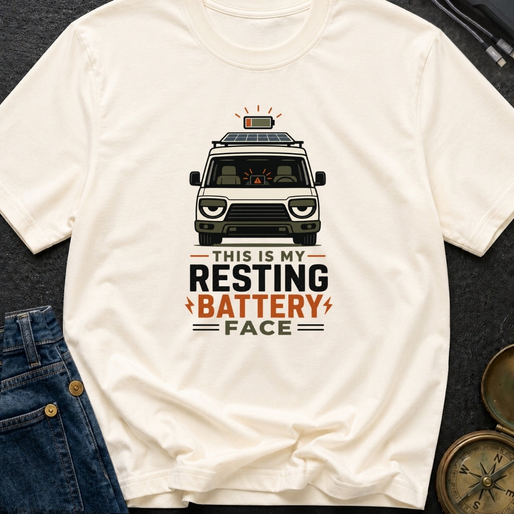 Resting Battery Face - T-Shirt