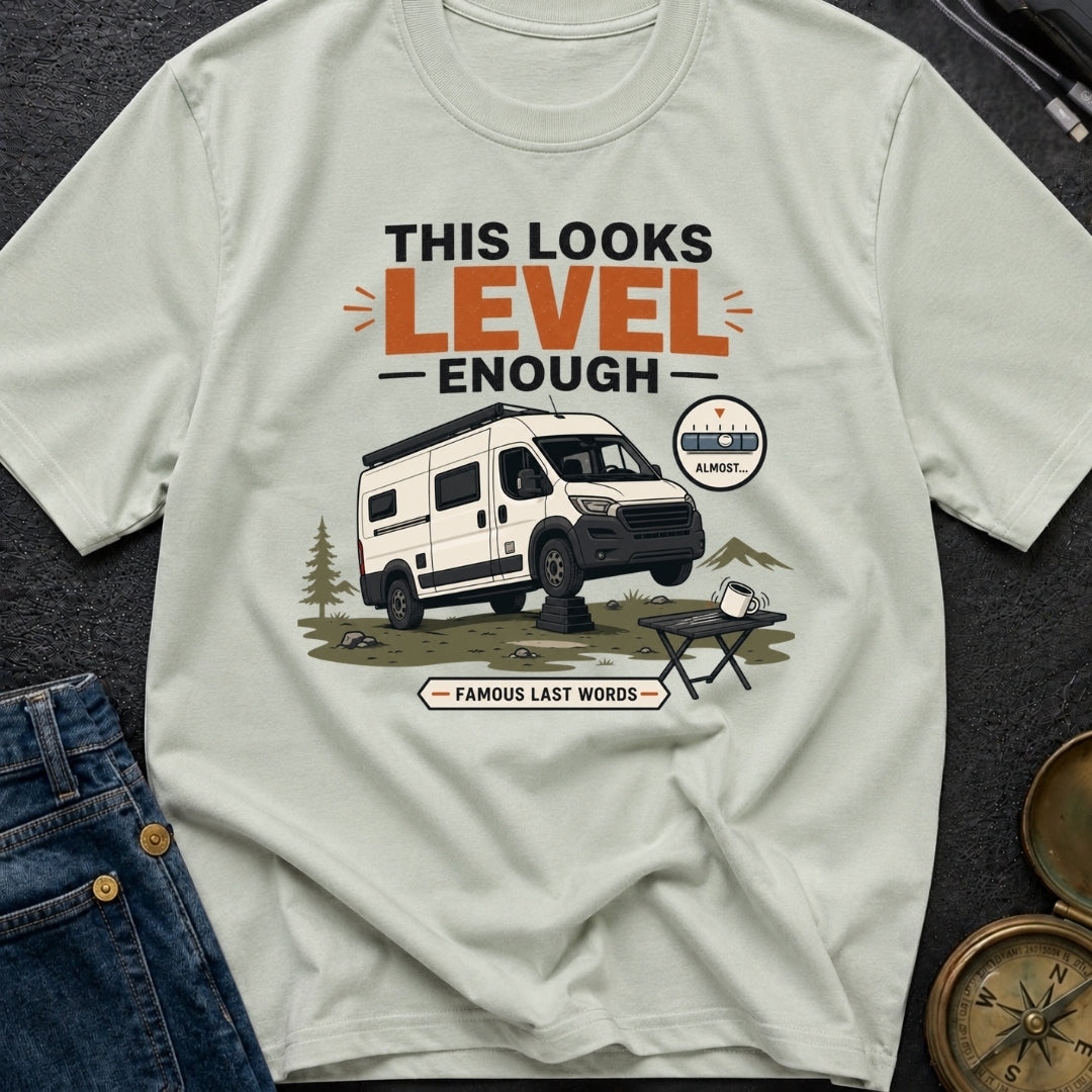 Leaning Tower Camper - T-Shirt
