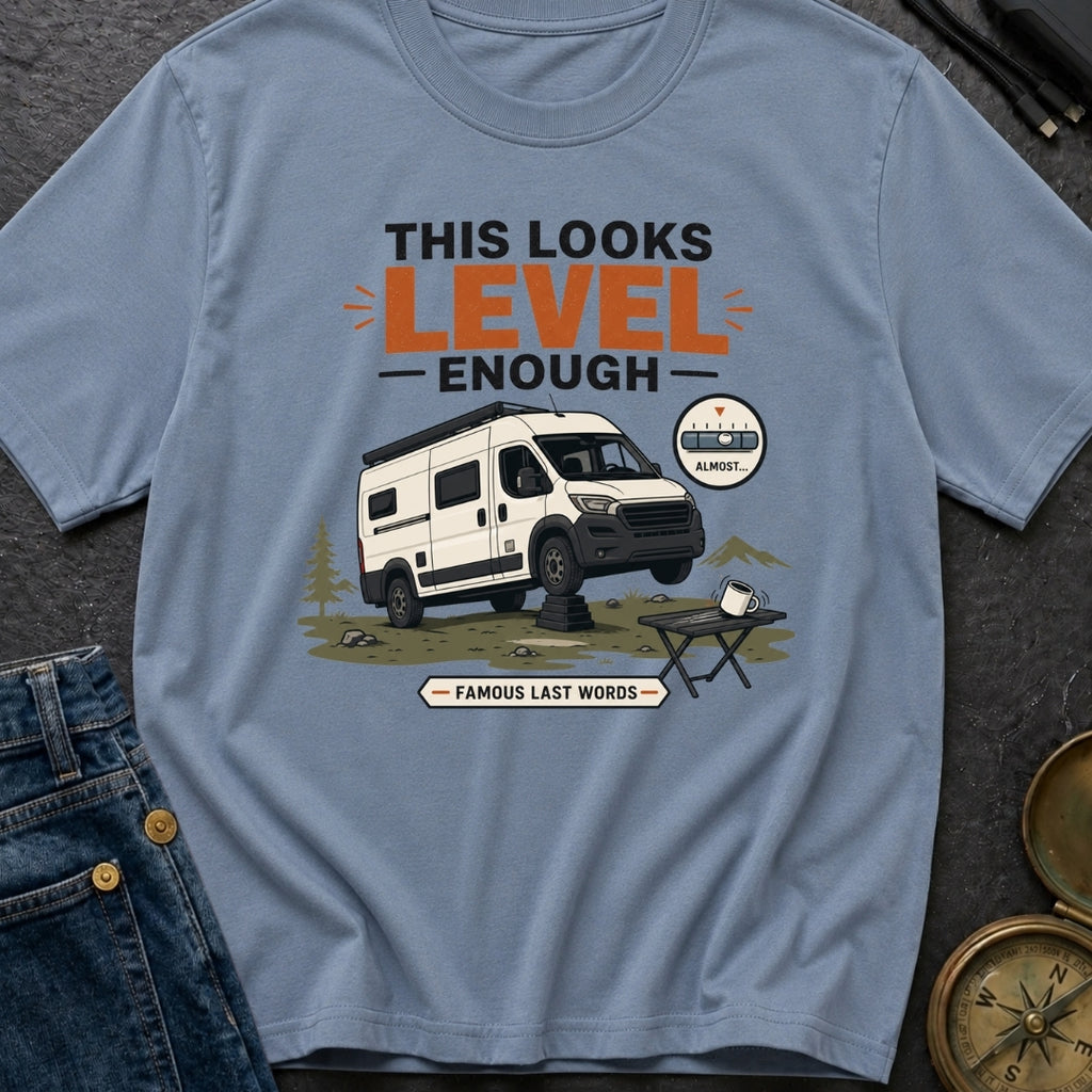 Leaning Tower Camper - T-Shirt