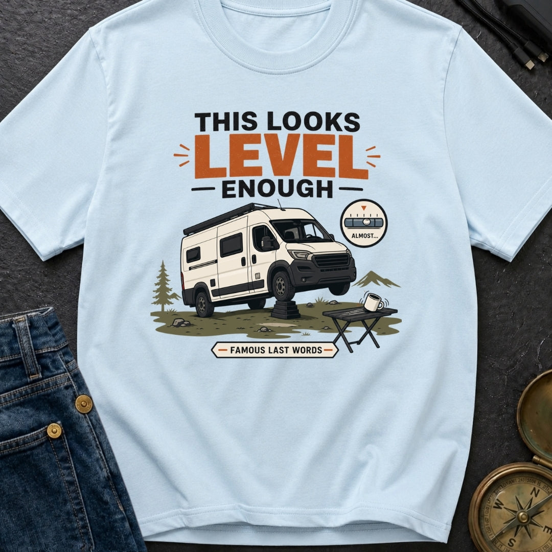 Leaning Tower Camper - T-Shirt