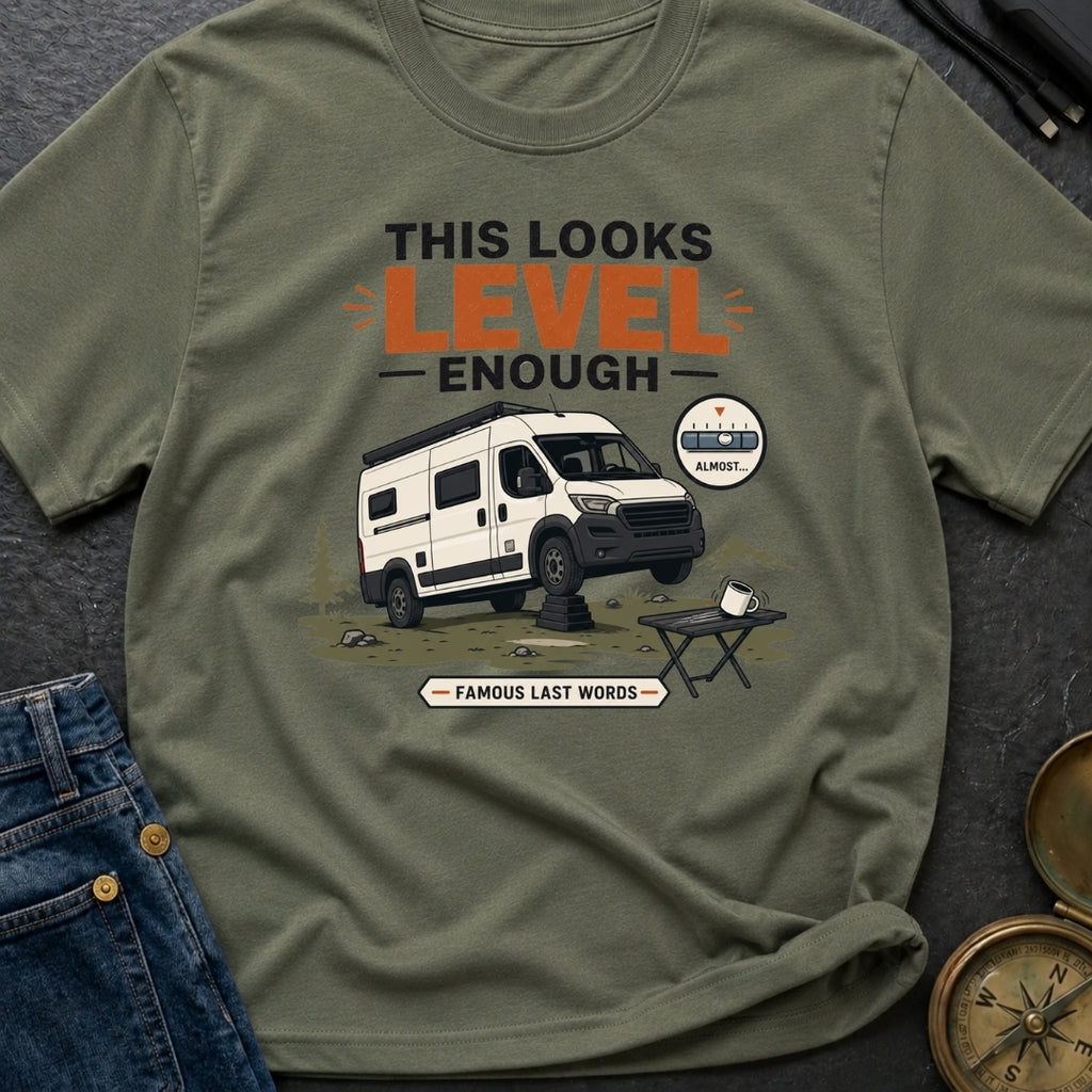 Leaning Tower Camper - T-Shirt