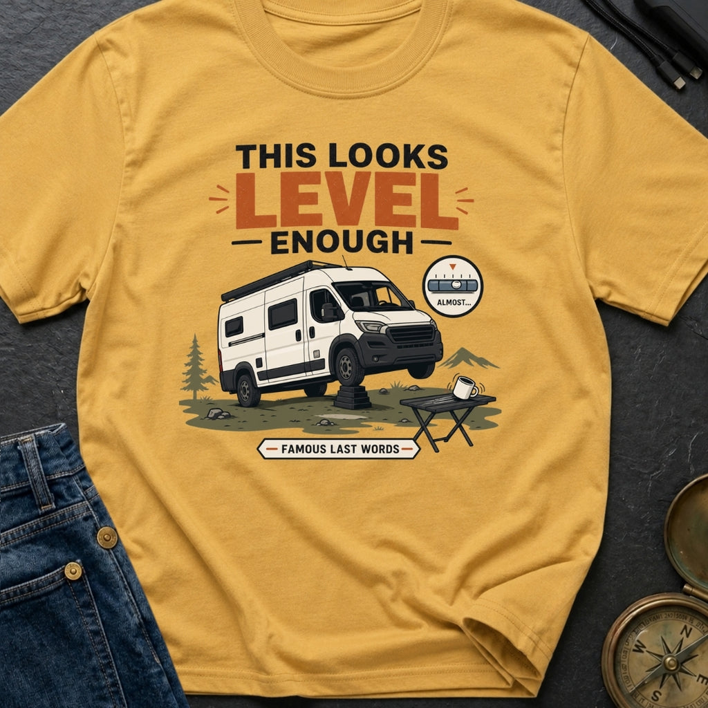 Leaning Tower Camper - T-Shirt