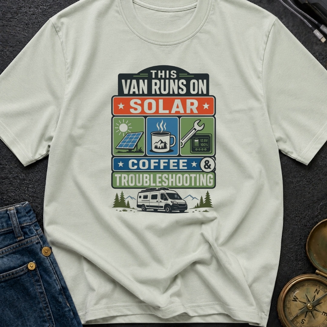 Solar Coffee And Chaos - T-Shirt