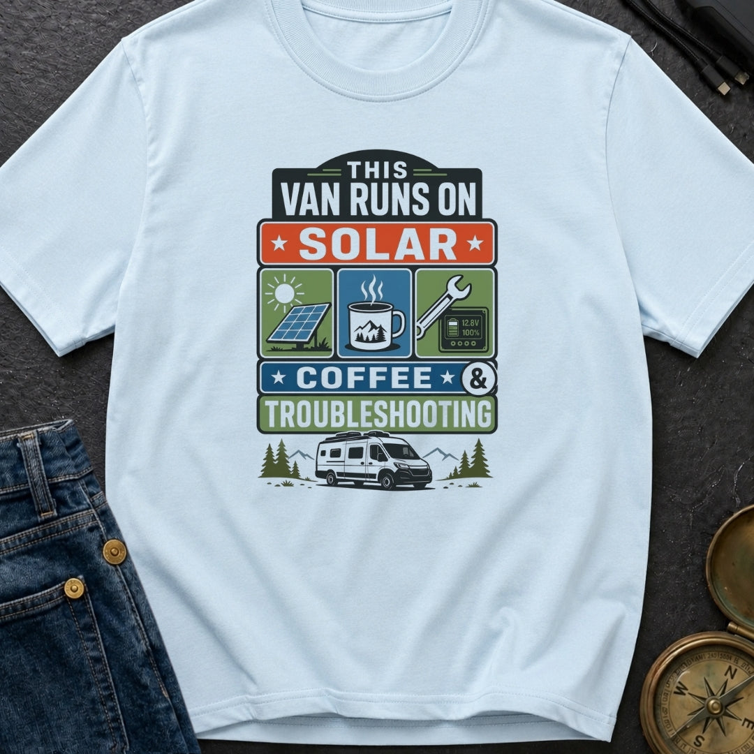 Solar Coffee And Chaos - T-Shirt