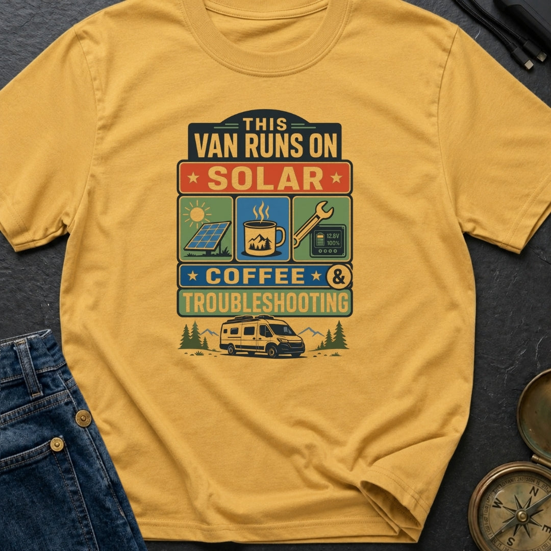 Solar Coffee And Chaos - T-Shirt