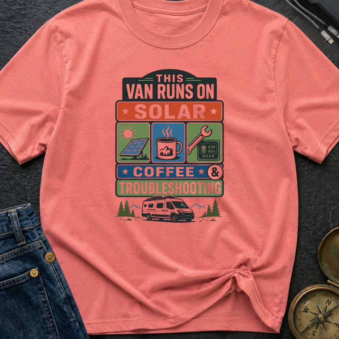 Solar Coffee And Chaos - T-Shirt