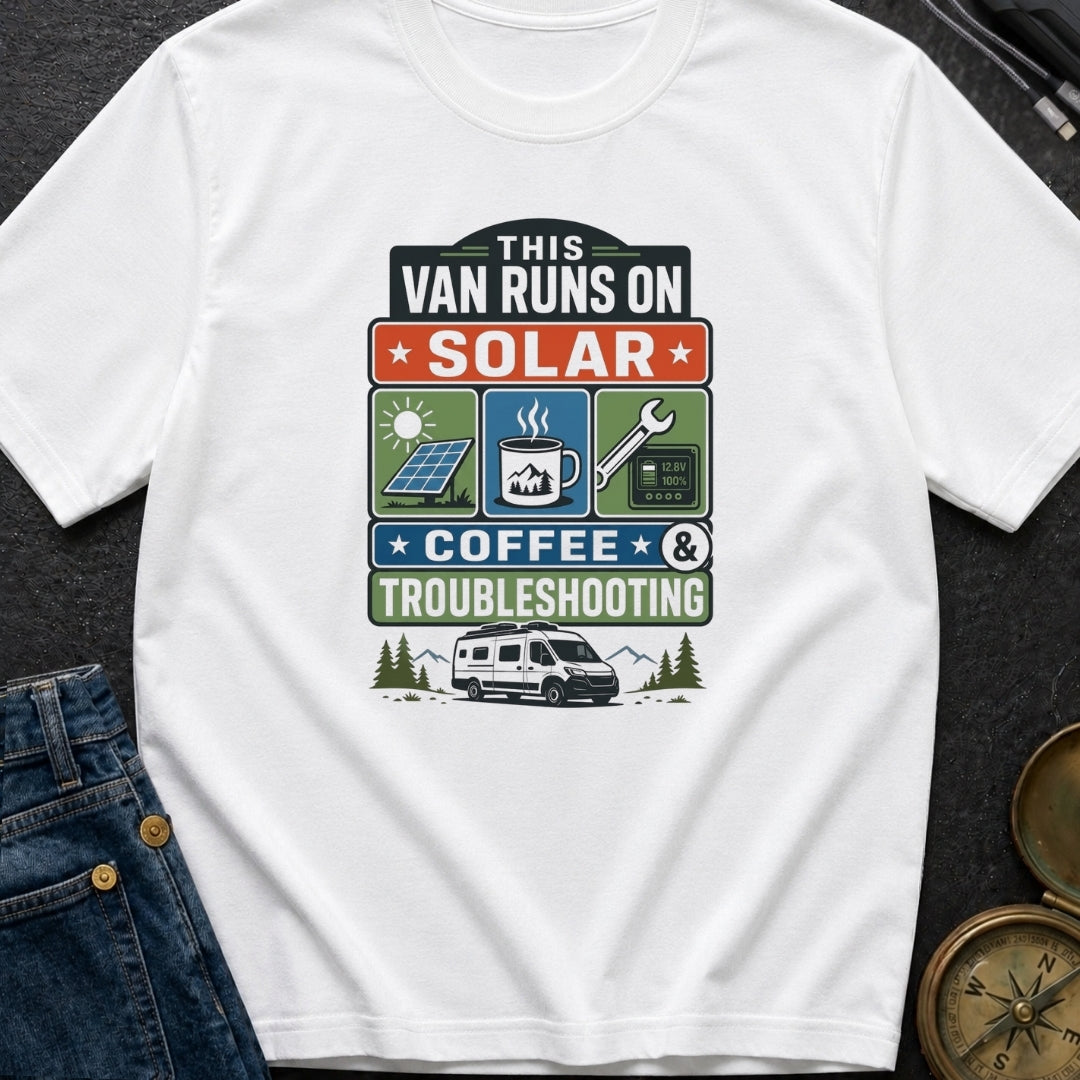 Solar Coffee And Chaos - T-Shirt