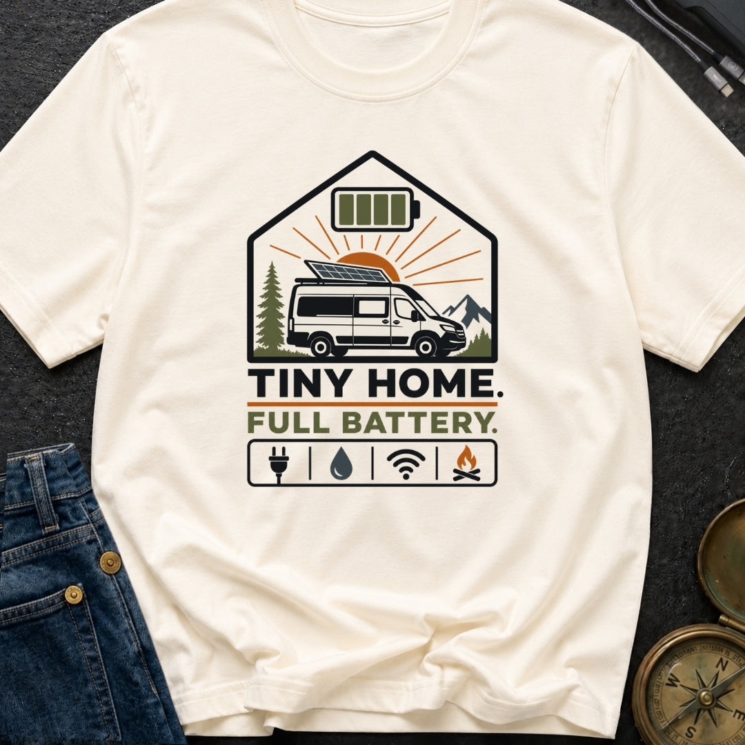 Tiny Home Power Trip - T-Shirt
