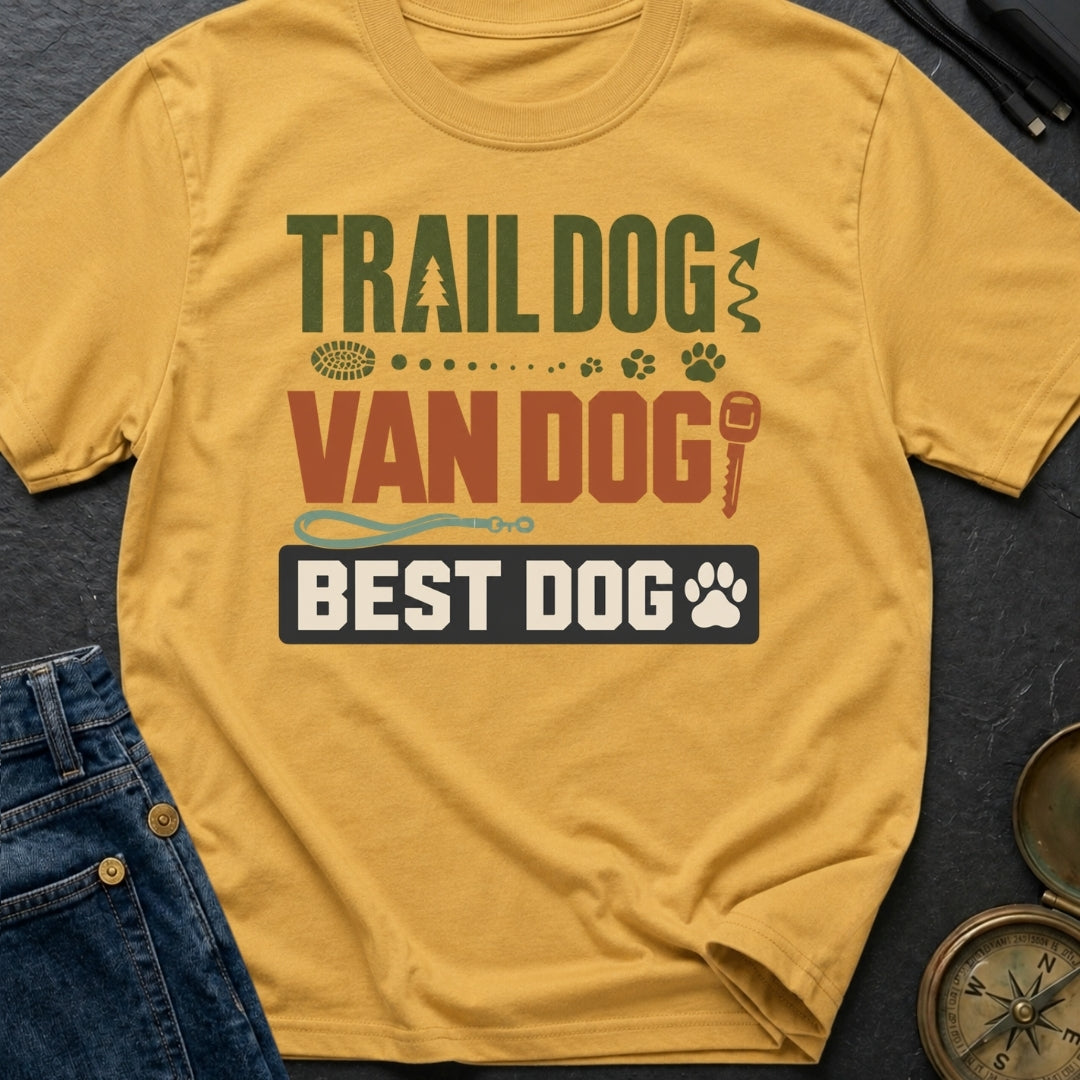 Trail Dog Best Dog - T-Shirt