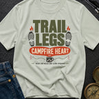 Trail Legs Campfire Heart - T-Shirt
