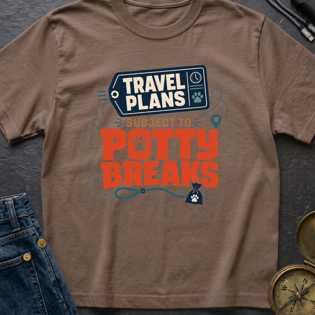 Subject To Potty Breaks - T-Shirt