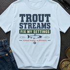 Trout Stream Factory Reset - T-Shirt
