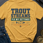 Trout Stream Factory Reset - T-Shirt