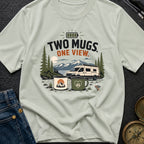 Two Mugs One View - T-Shirt