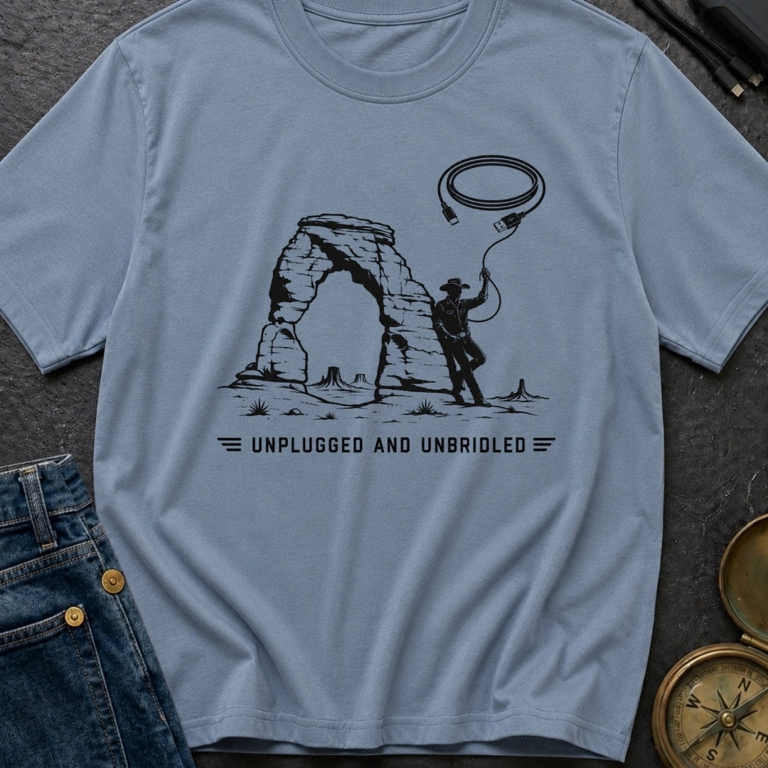 USB Rodeo Wrangler - T-Shirt