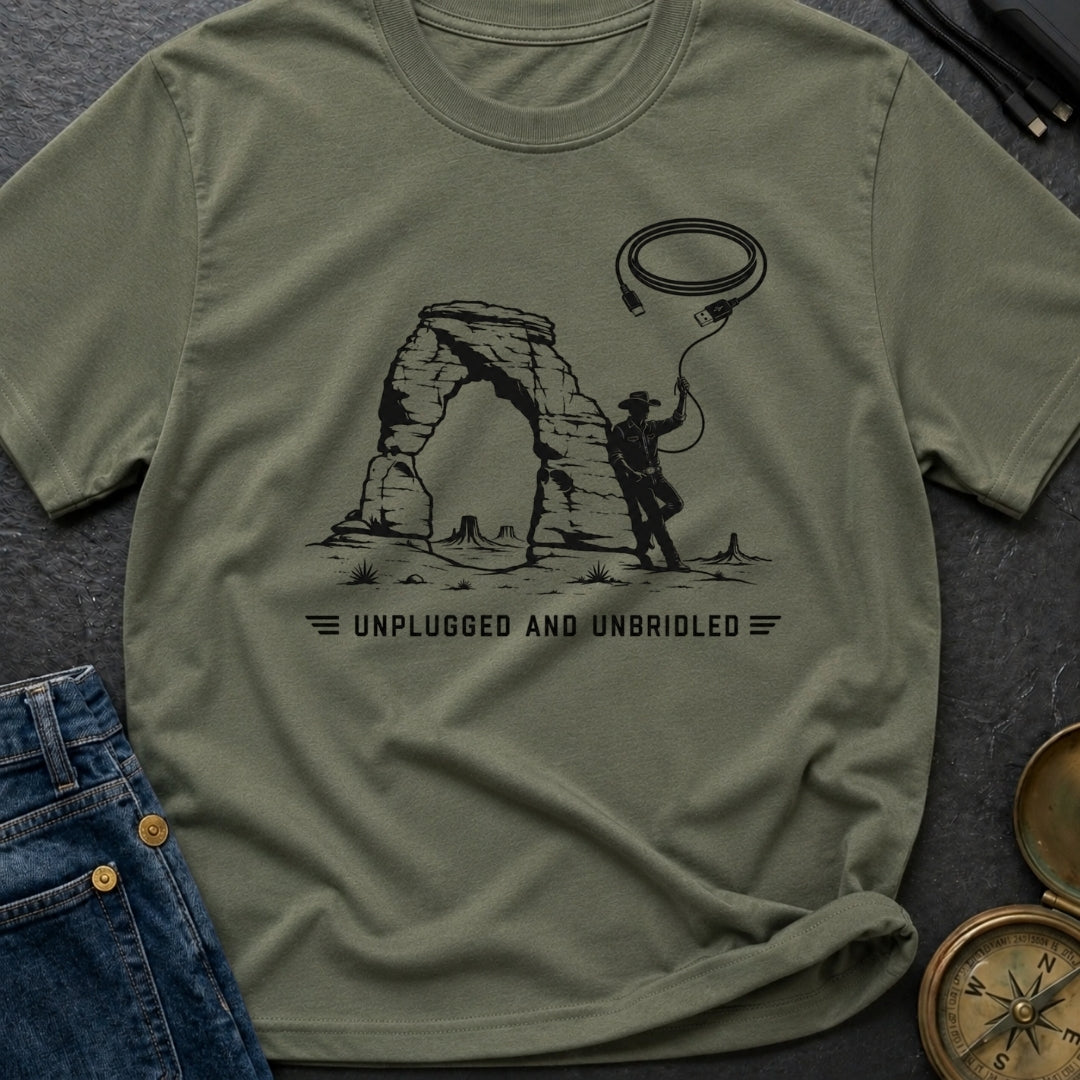 USB Rodeo Wrangler - T-Shirt