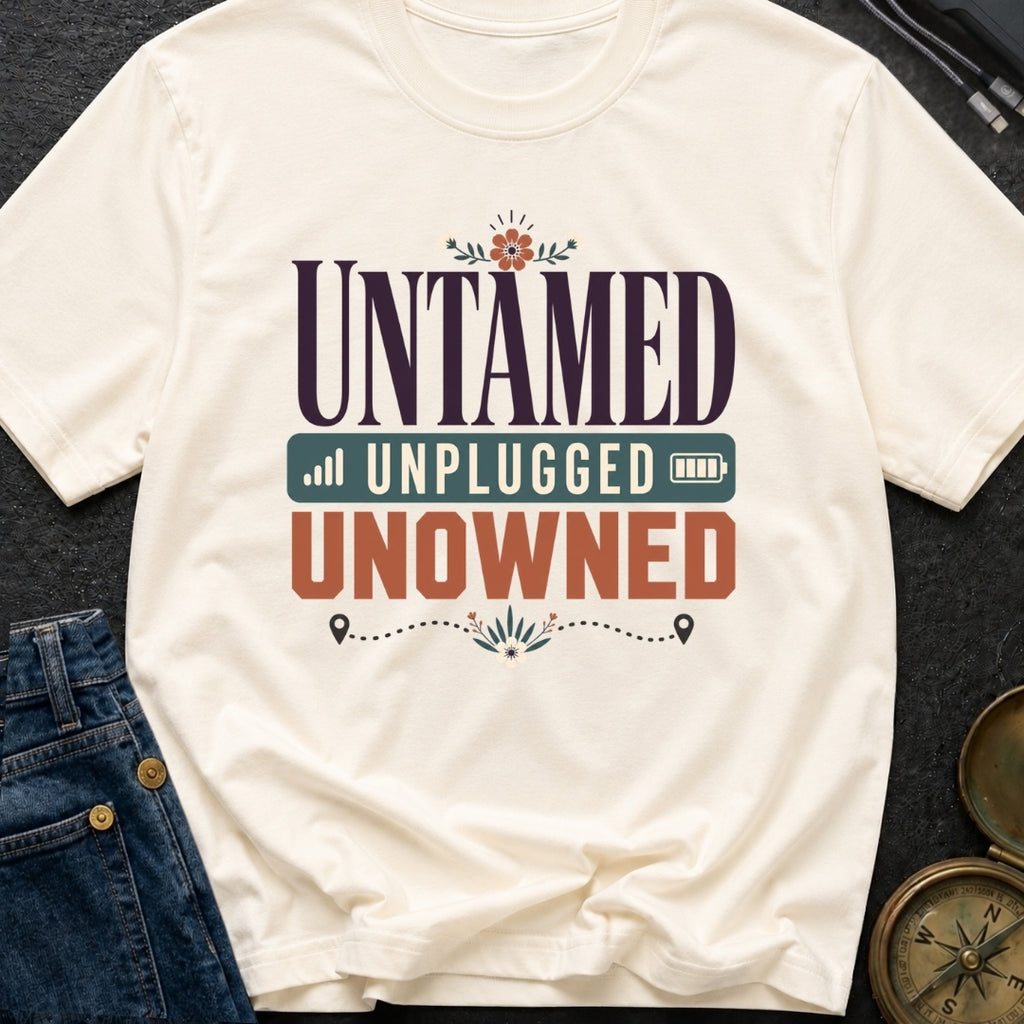 Untamed And Unplugged - T-Shirt