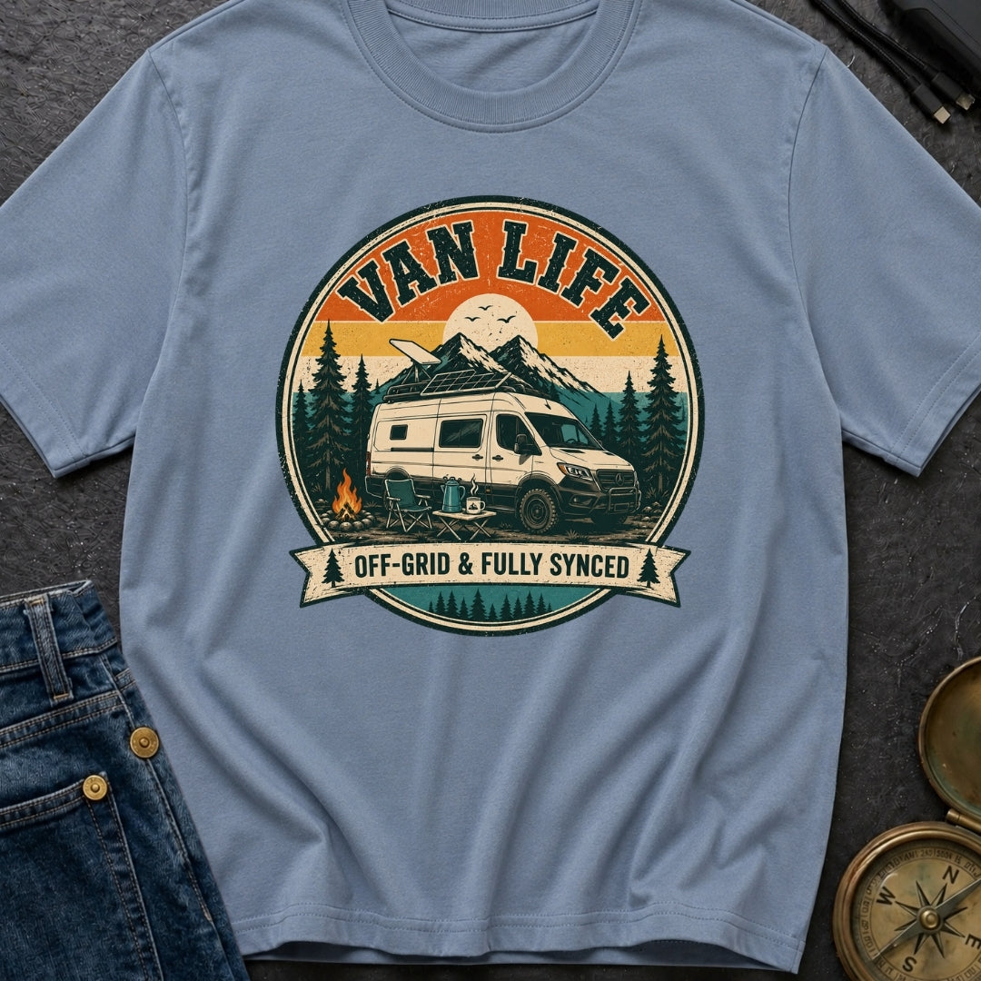 Off Grid Fully Synced - T-Shirt